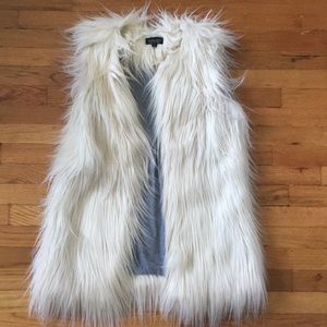 Topshop Fur Vest